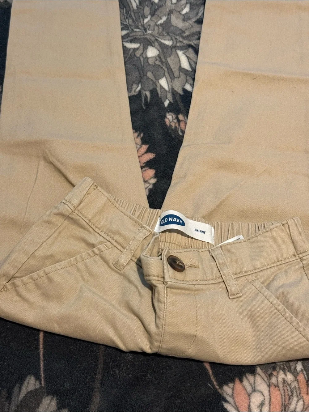 Old Navy Men's Khaki Straight-Leg Chinos